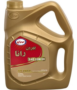 روغن موتور بهران رانا 20*50 SM چهار ليتري