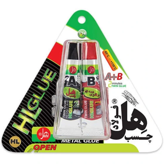 چسب دوقلو هل مدل F14 حجم ۱۴ میلی لیتر